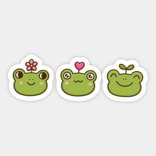 Funny Frogs Sticker